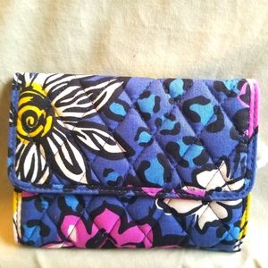 Vera Bradley African Violet Euro Wallet